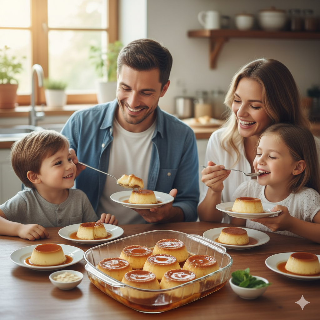 Cách làm bánh flan tại nhà